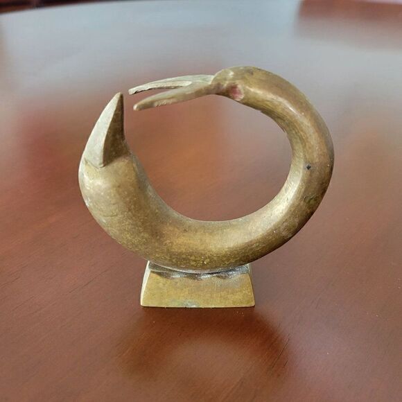 Midcentury Modern Brass Figurine   - Picture 1 of 5